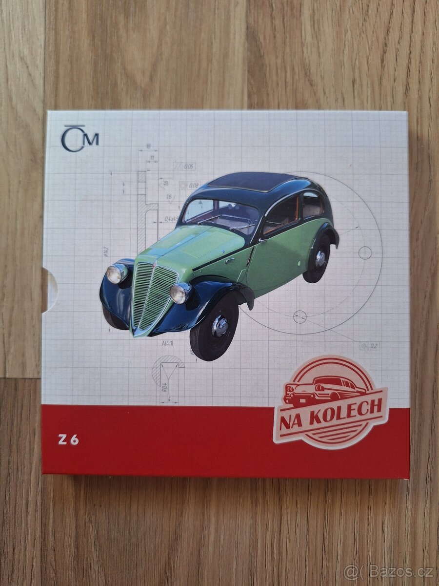 2024 NA KOLECH STŘÍBRNÁ PROOF MINCE Z6 "HURVÍNEK"