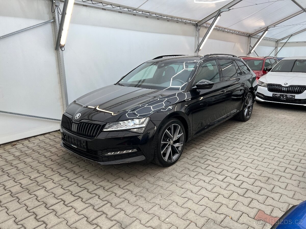 Škoda Superb III combi 2.0TDi,140kW,DSG,Sportline,WebastoTŽN