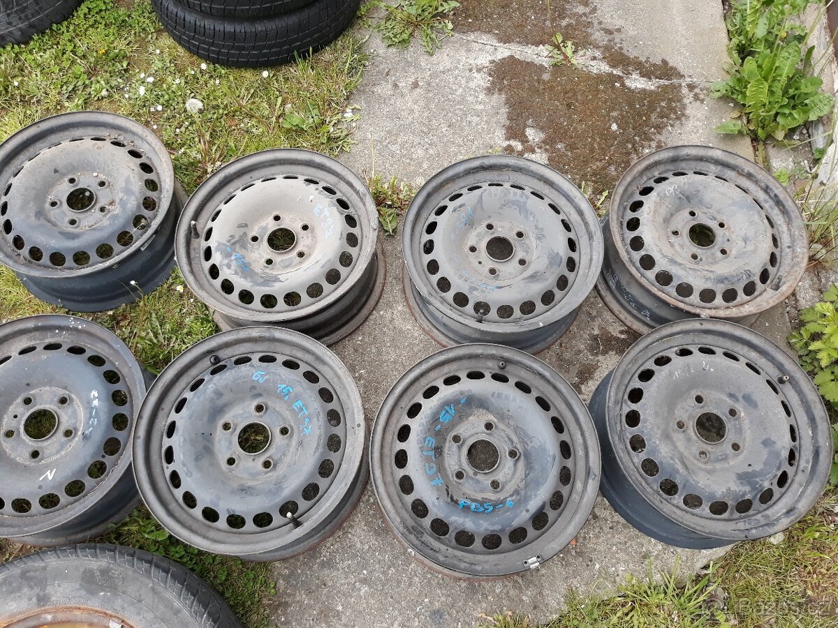 Plechove disky 5x112r16 , 5x112r15
