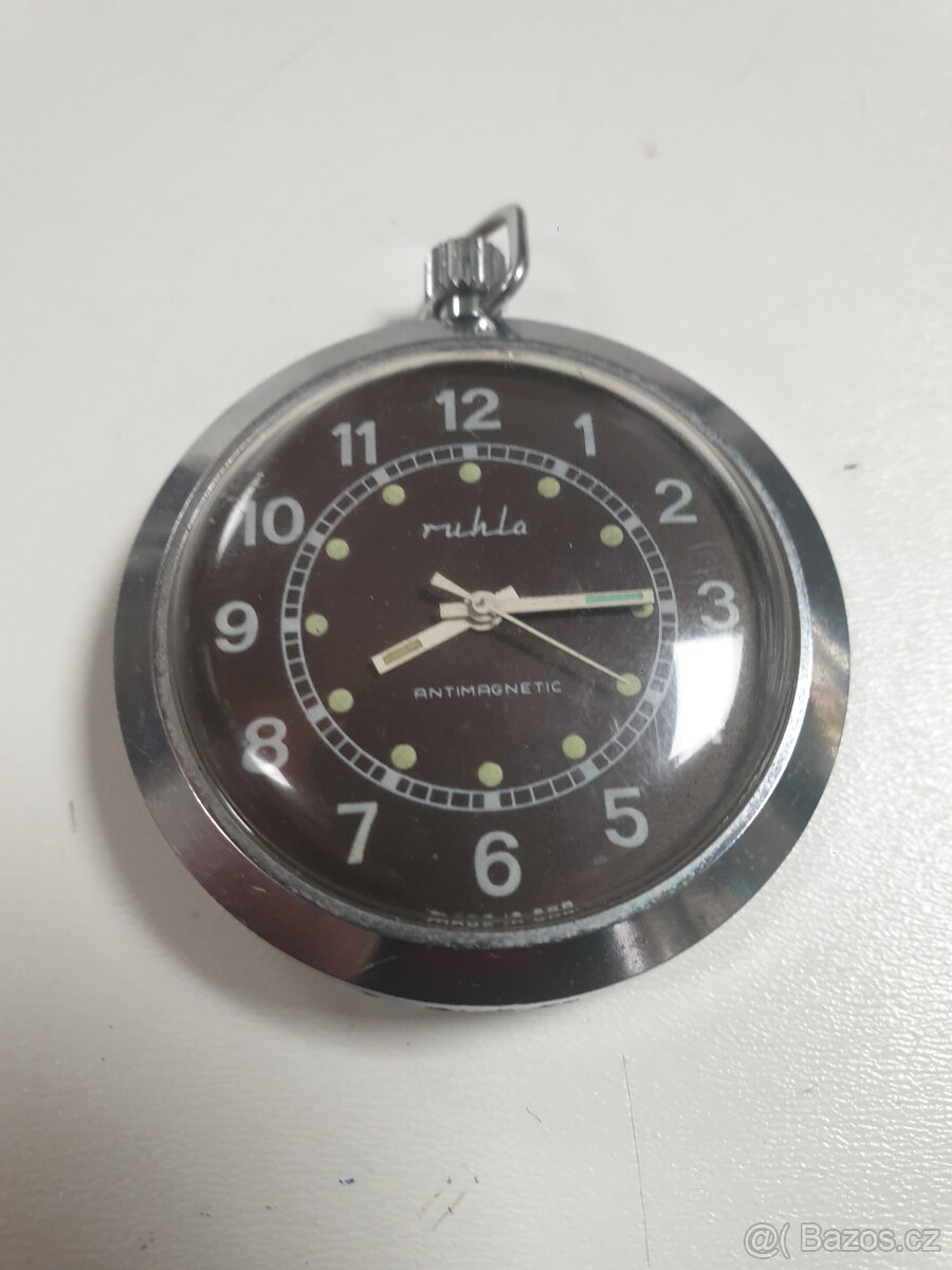 RUHLA ANTIMAGNETIC kapesní hodinky