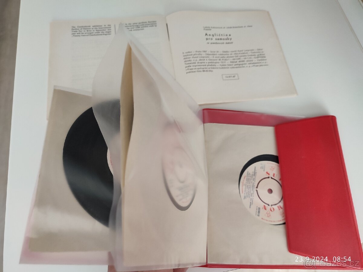 Gramofonové desky 60 léta angličtina SUPRAPHONE