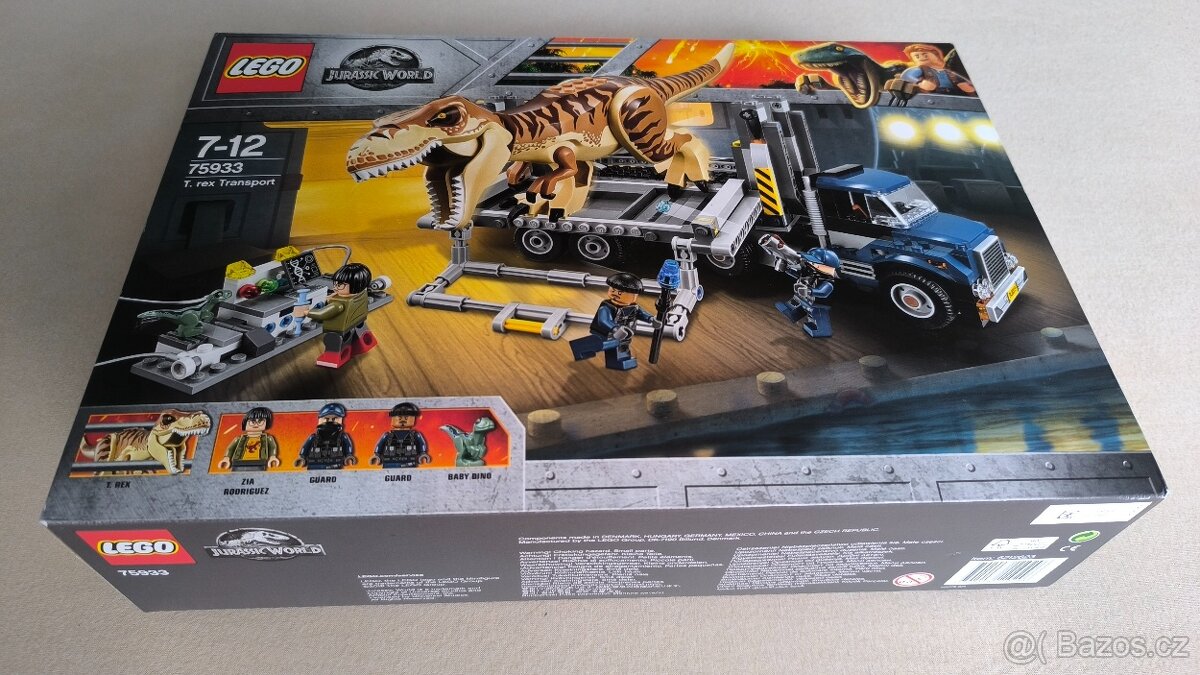 LEGO 75933 Jurassic World Přeprava T-Rexe