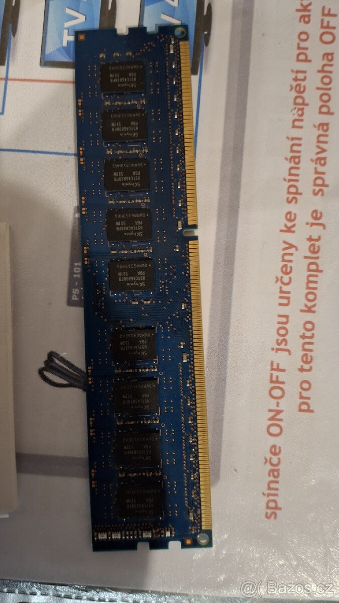 Serverová RAM 8GB DDR3 ECC SK Hynix PC3L-12800E