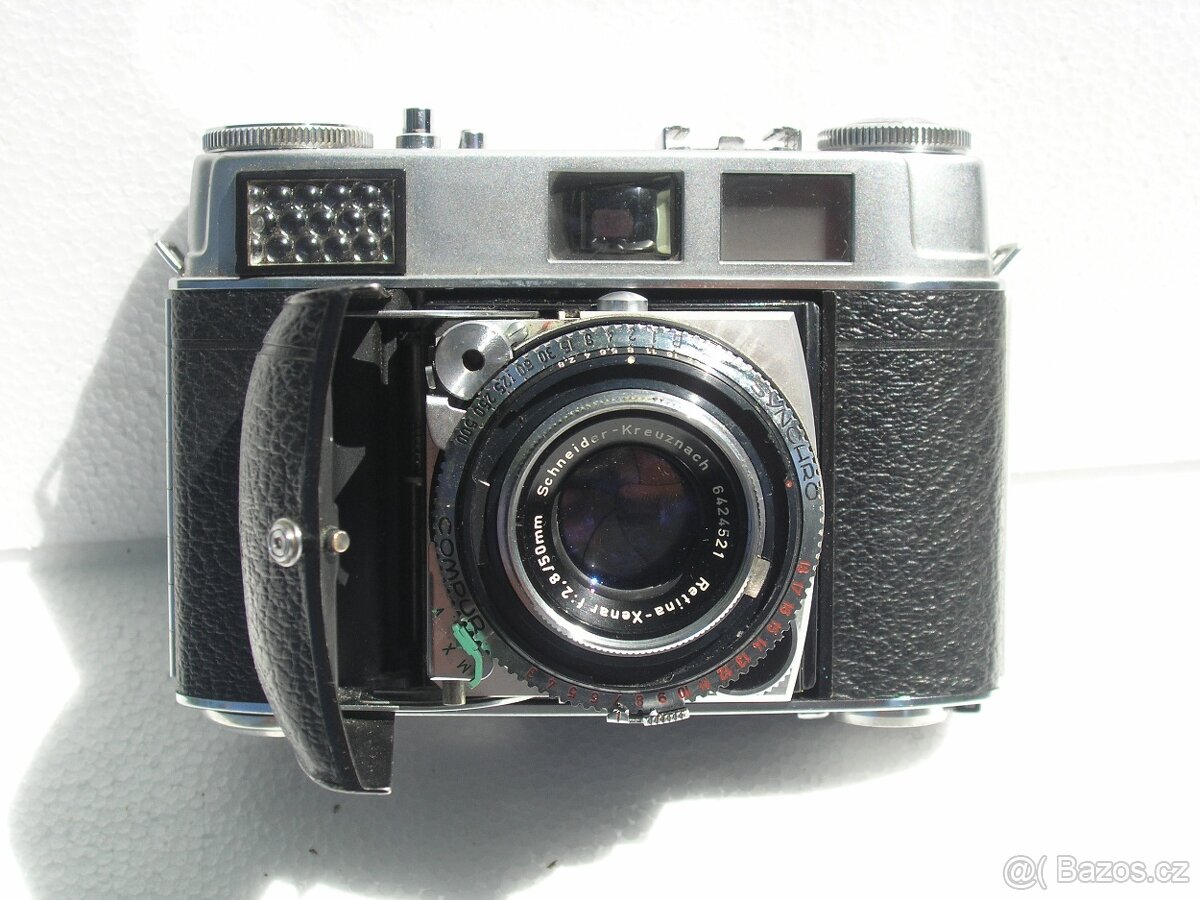 KODAK RETINA IB - objektiv Schneider-Kreuznach XENAR 2,8/50