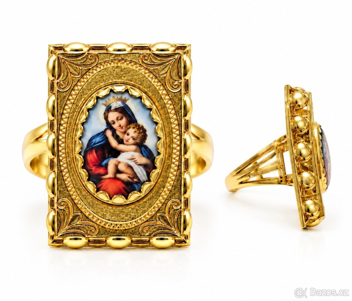 Zlatý prsten14K 585/1000