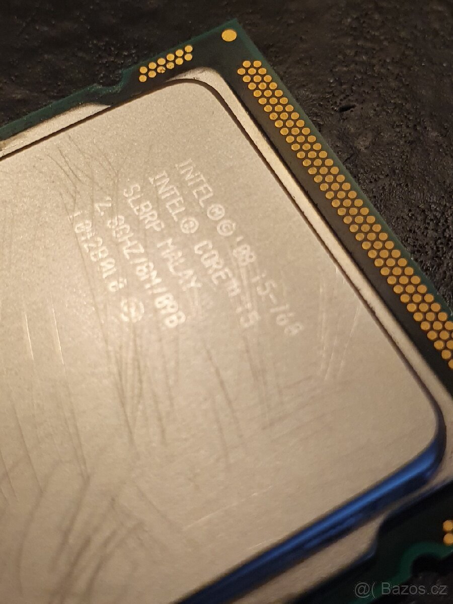 CPU Intel i5-760, 4 core, 2.8GHz, socket 1156
