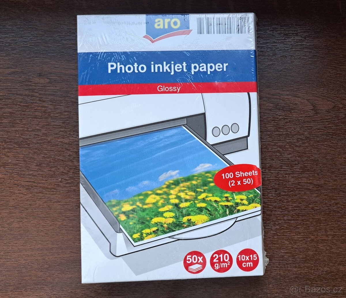 ARO Fotopapír 10x15cm - 2x50 listů