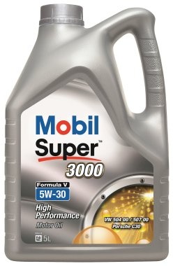 Motorový olej Mobil Super 3000 Formula V 5W-30, 5L