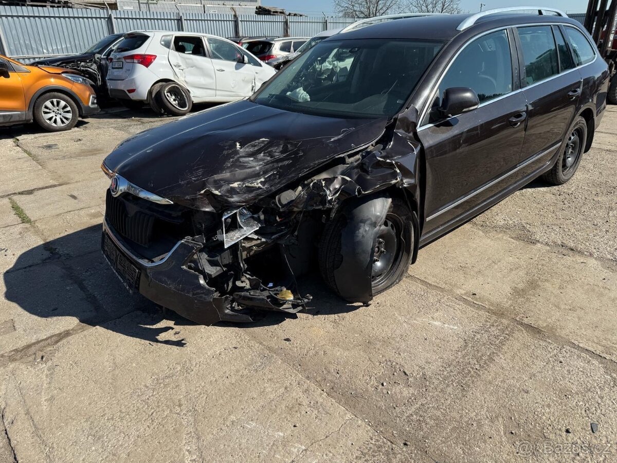 Šloda superb 2.0TDi 125 kw. Motor start 2013