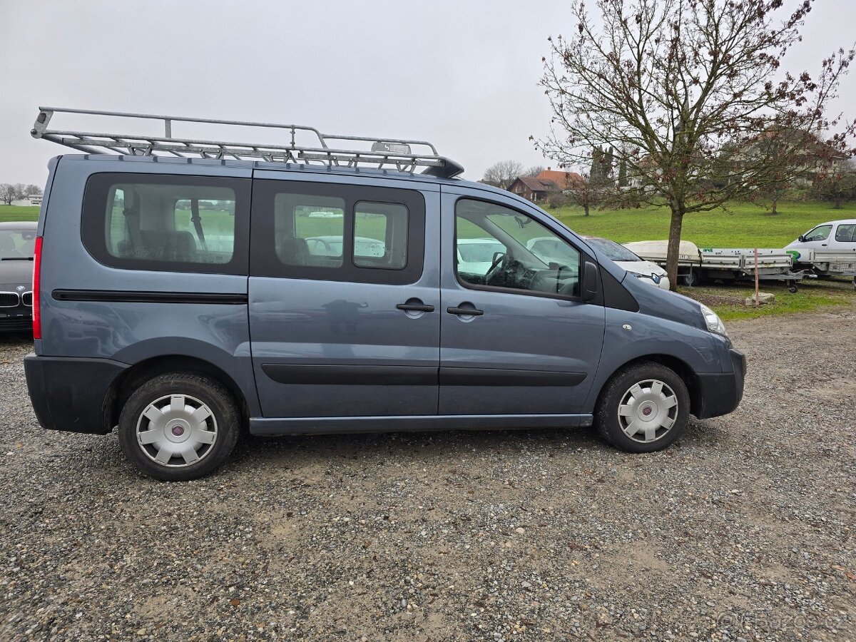 Fiat Scudo diesel 88kw s tažným zařízením