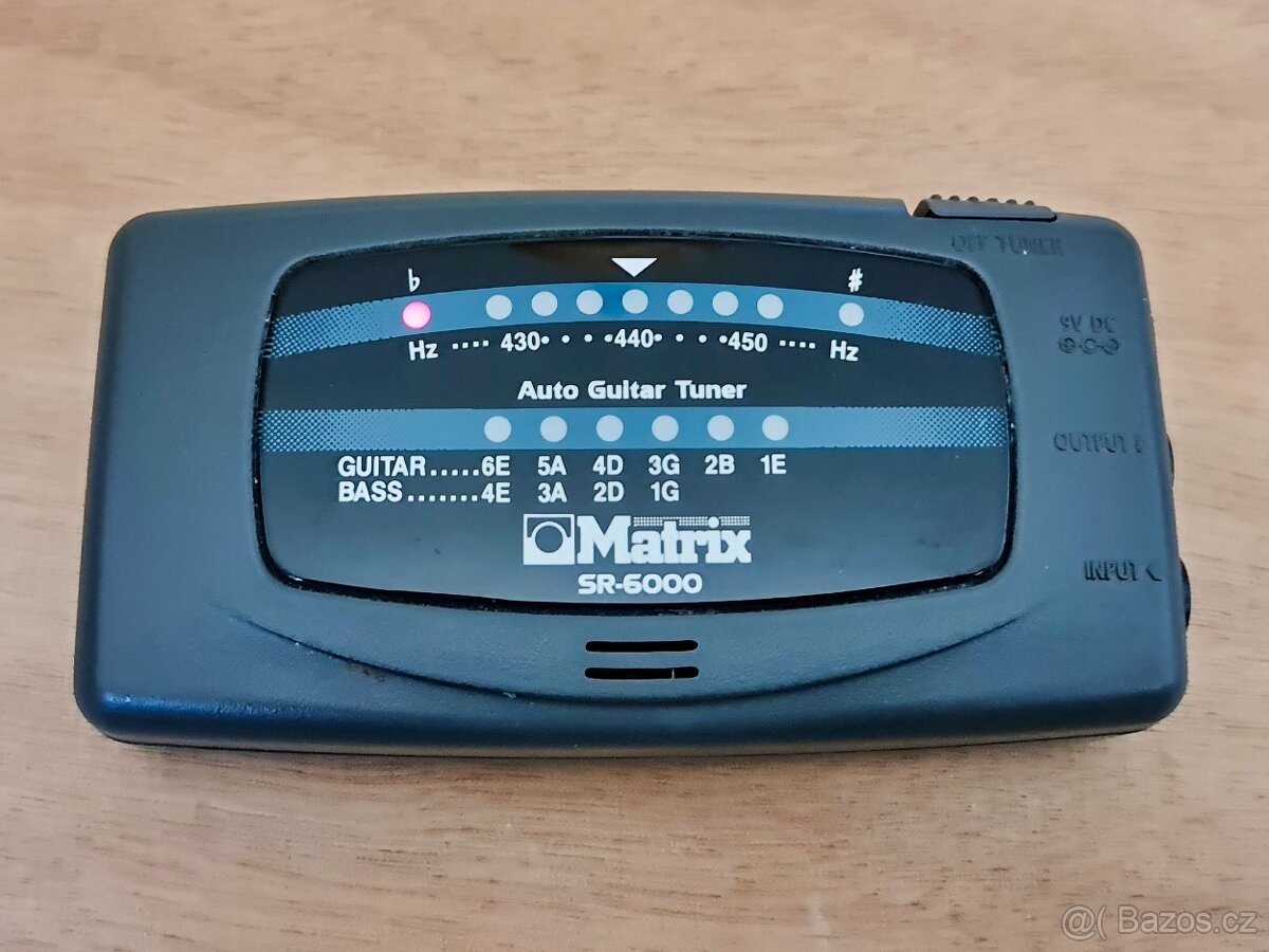 Kytarová ladička Matrix SR-6000