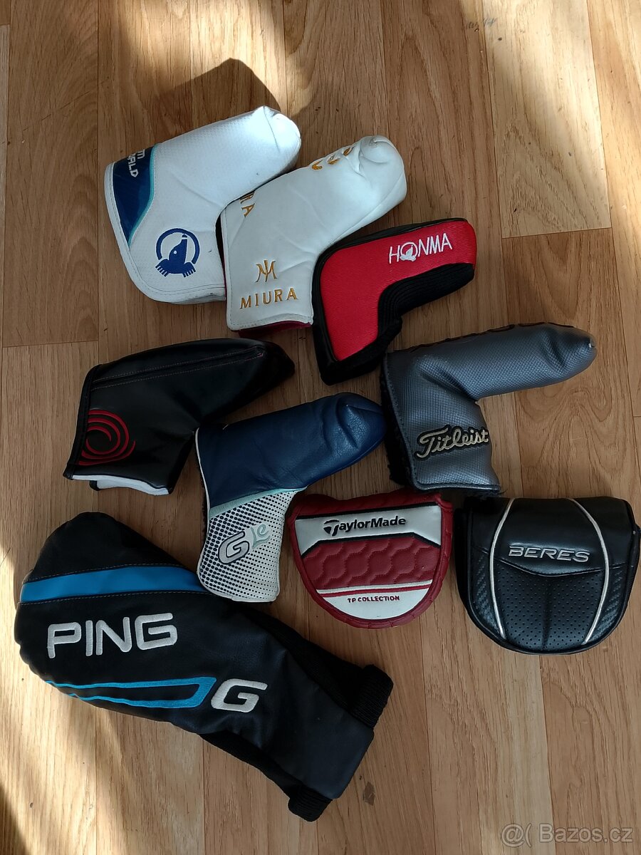 Golfové headcovery na puttery