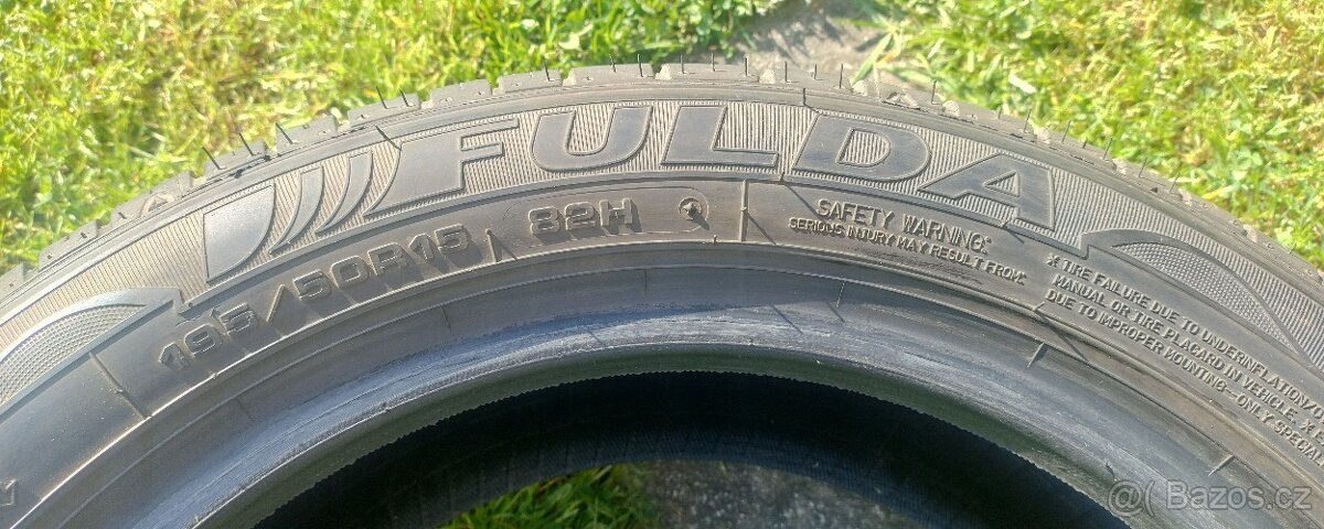 Letní pneu Fulda EcoControl HP 195/50 R15 82H, 1rok jeté