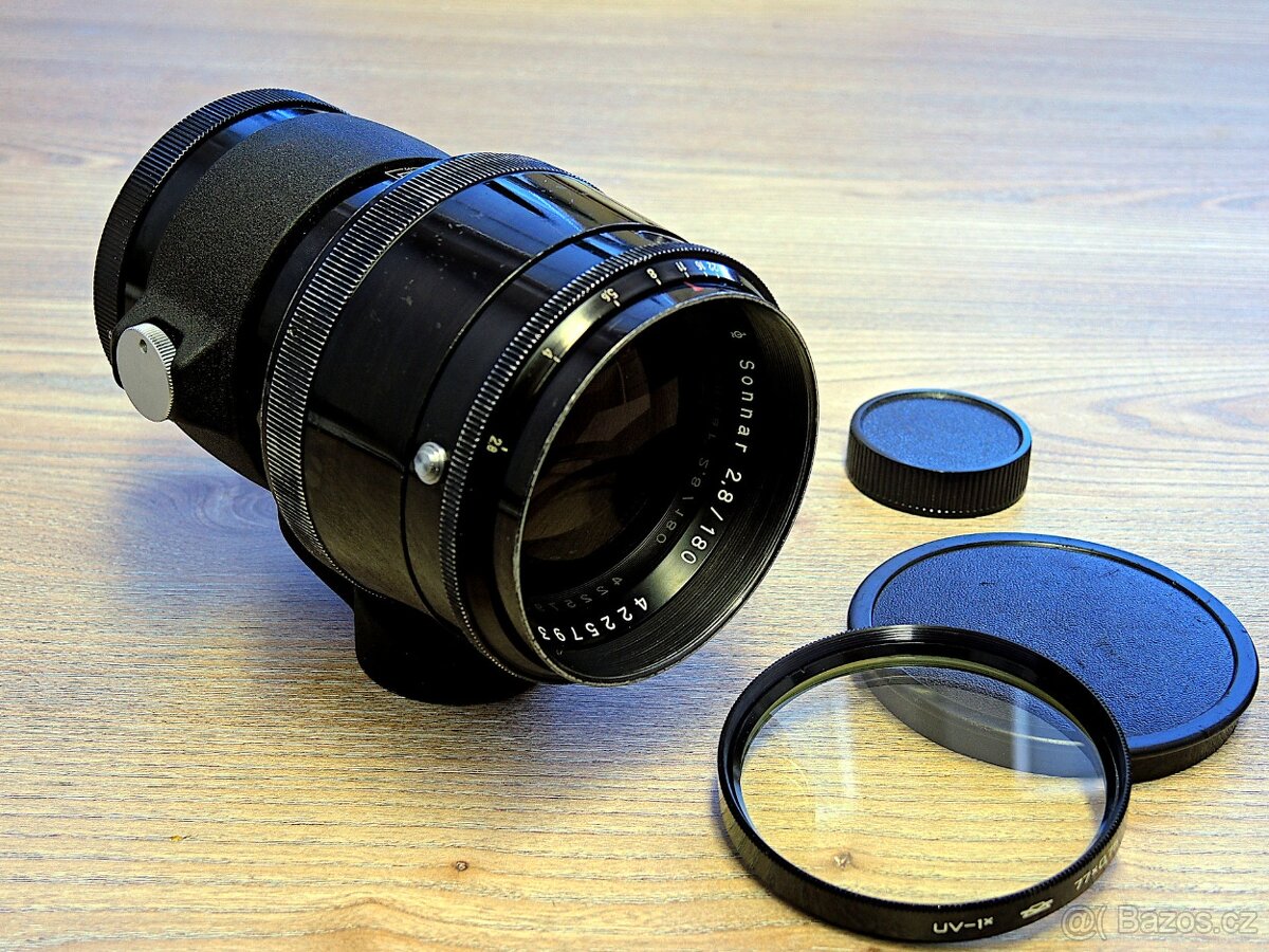 Legendární Carl Zeiss Sonnar Olympia 2,8/180 (M42 závit)