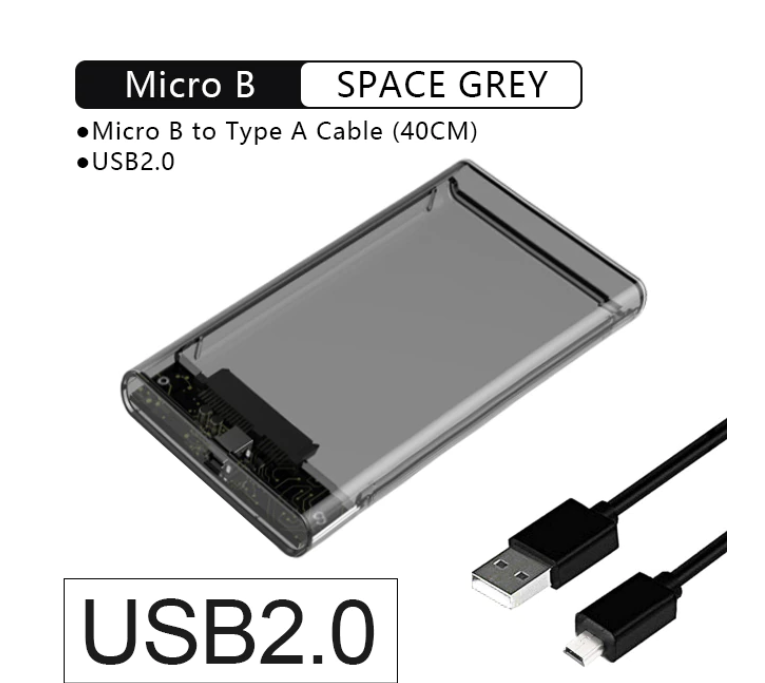 RÁMEČEK NA BOX HDD 2,5 SATA