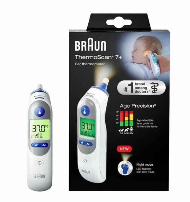 Ušní teploměr Braun IRT6520