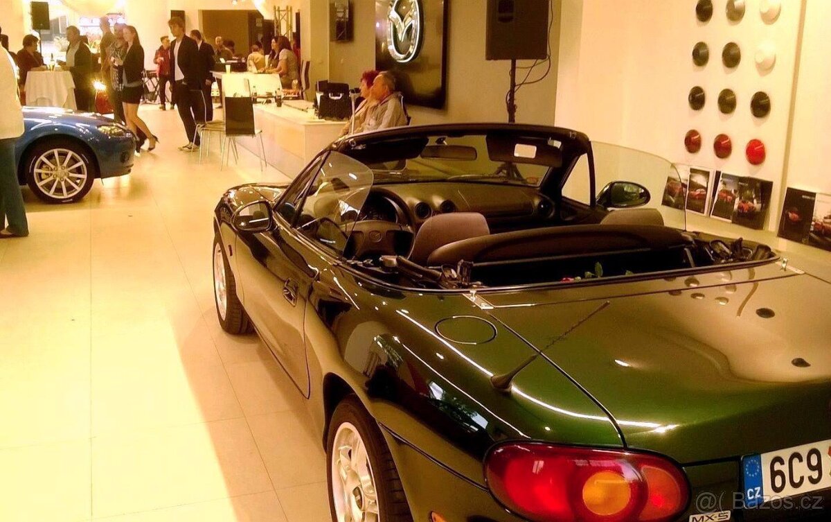 Mazda MX-5, 1,6 NB 1999 emerald green