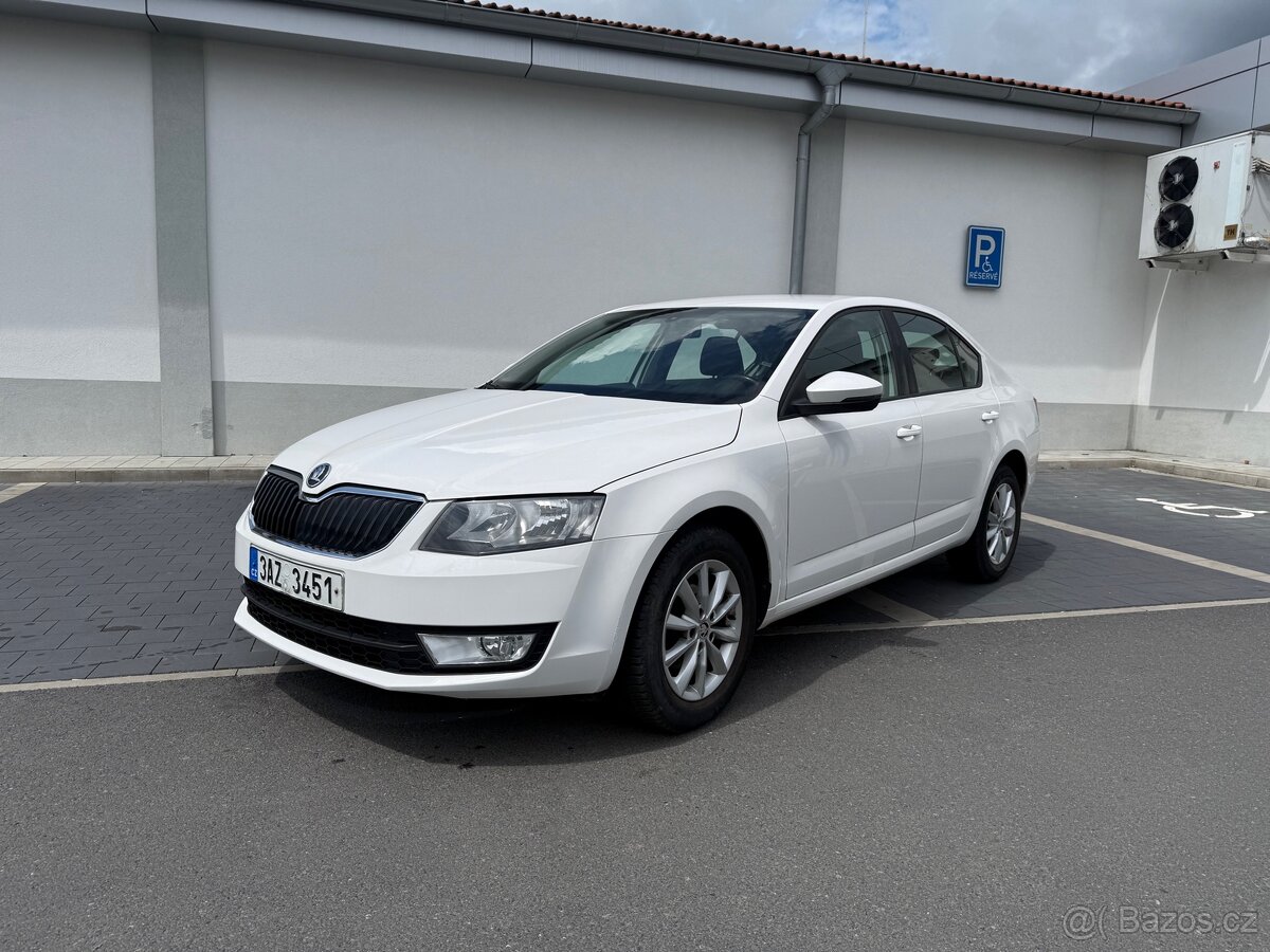 Škoda Octavia 1.6 TDI 77 kW –bílá, bez nutných investic