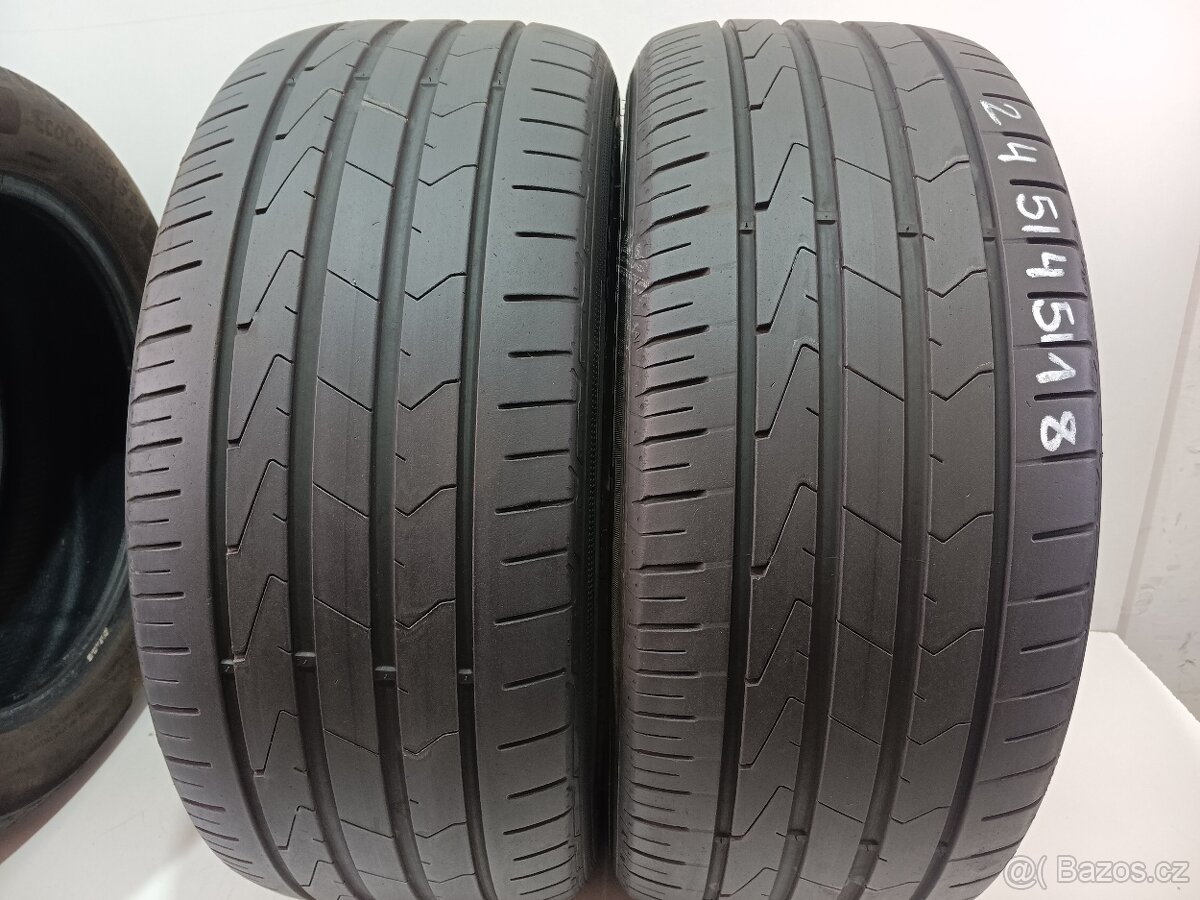 2ks letní pneu 245/45/18 Hankook