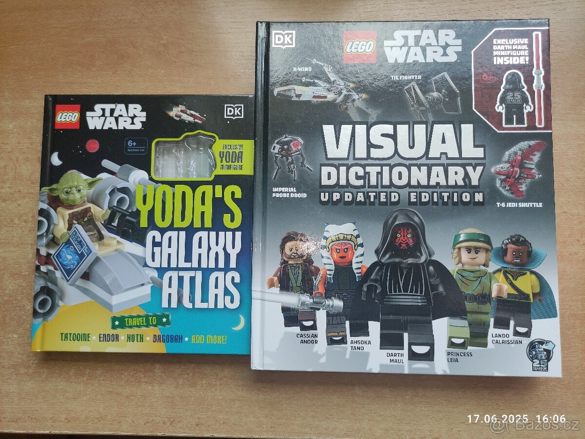 Knihy - Lego Star Wars Yoda's Galaxy Atlas, Visual Dictiona