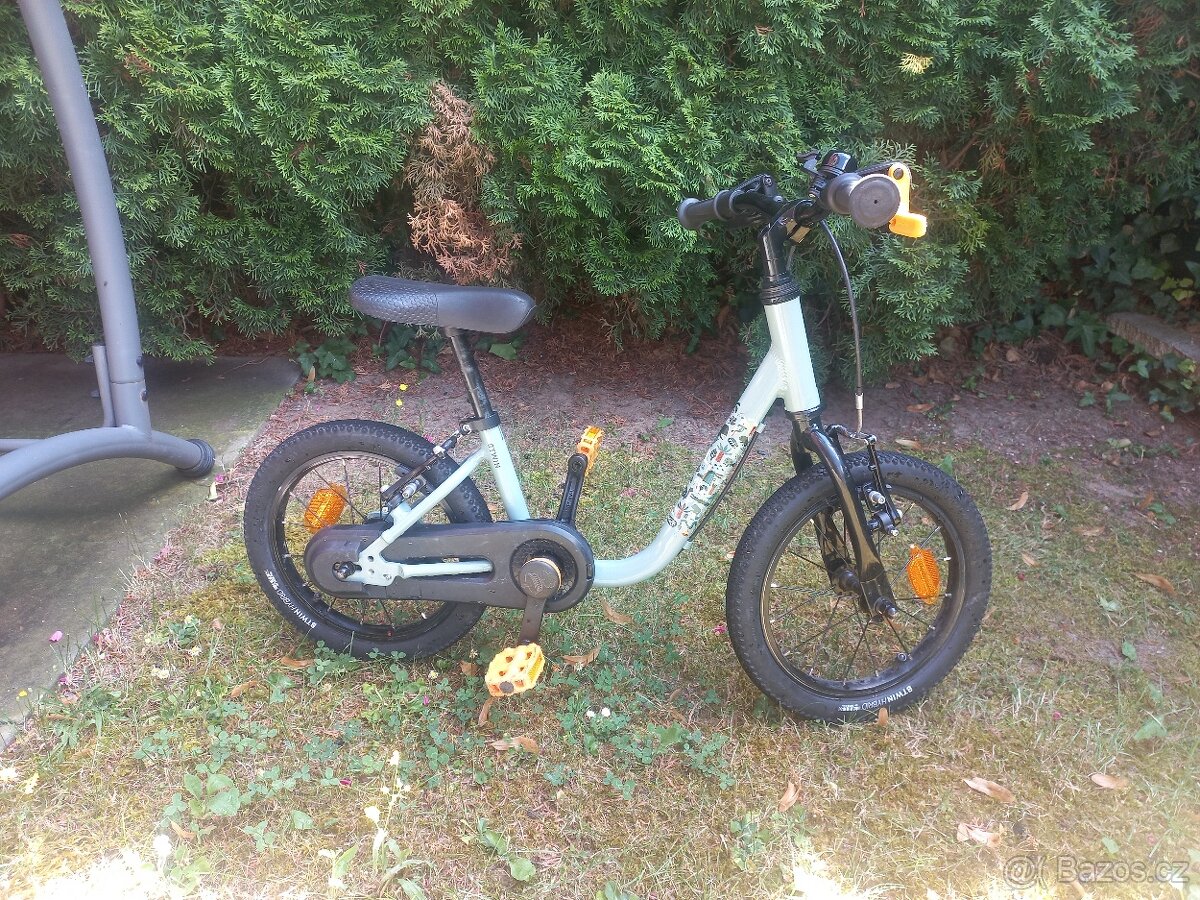 Dětské 14" kolo-odrážedlo 2v1 Discover 900 pro děti od 3 do