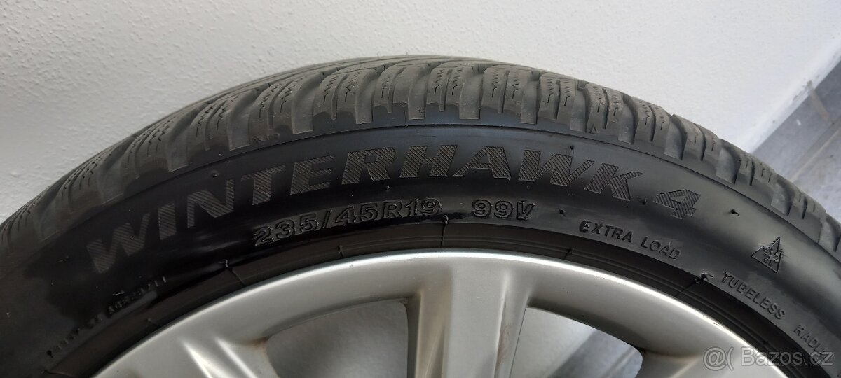 Prodám kola 235/45 R19 + zimní gumy