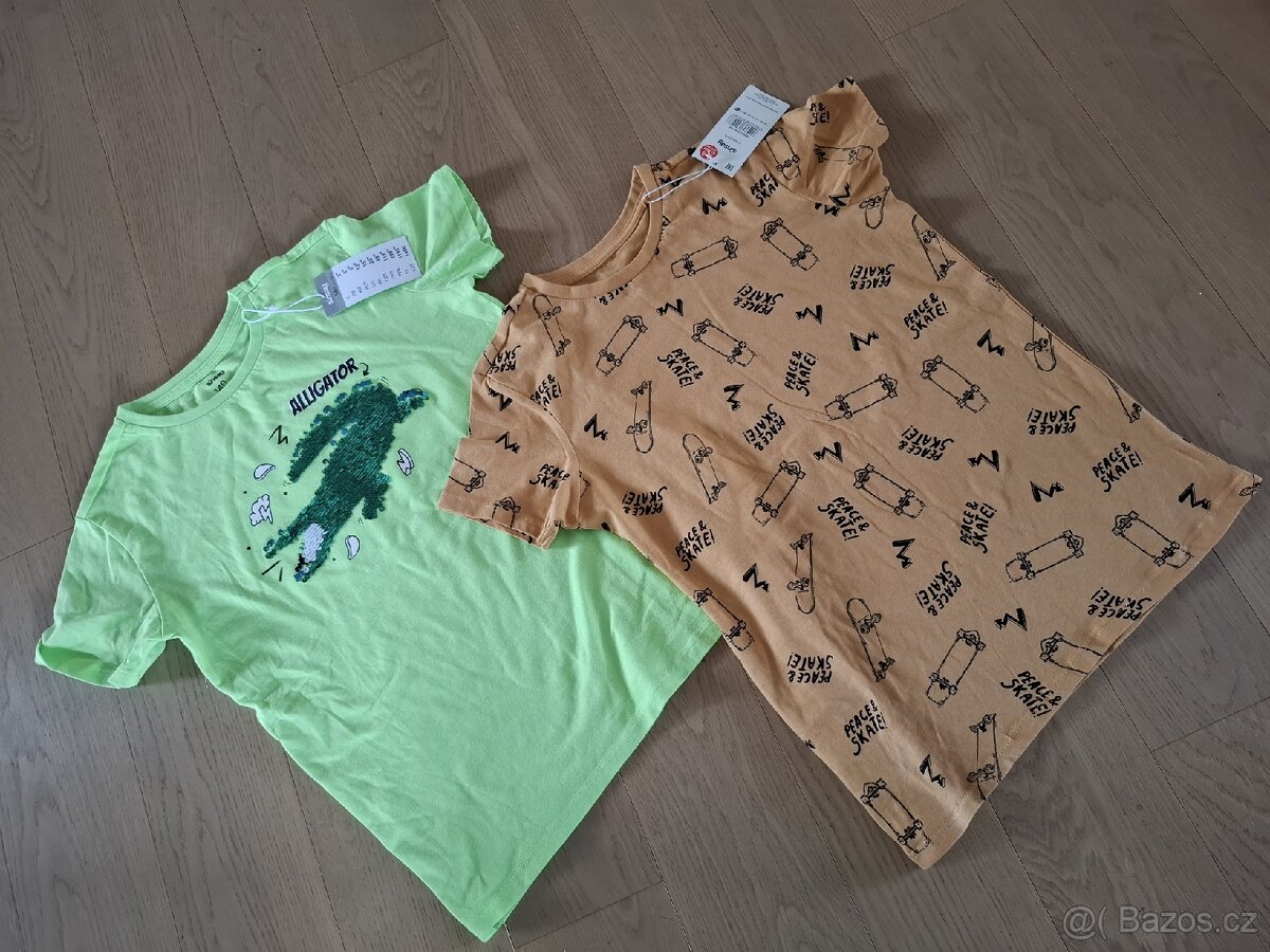 2 chlapecká trička