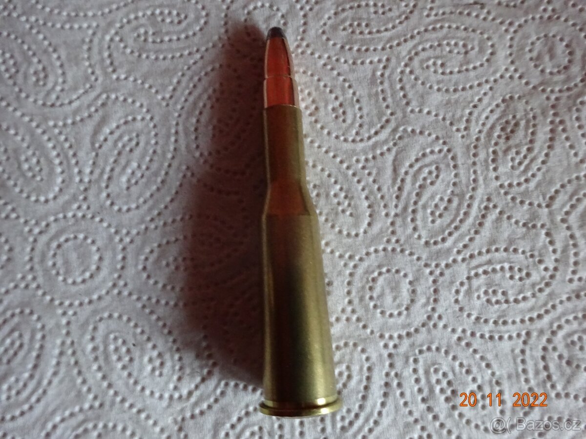 Náboj do pušky Kropáček 8x60R kat "D" Kropatschek