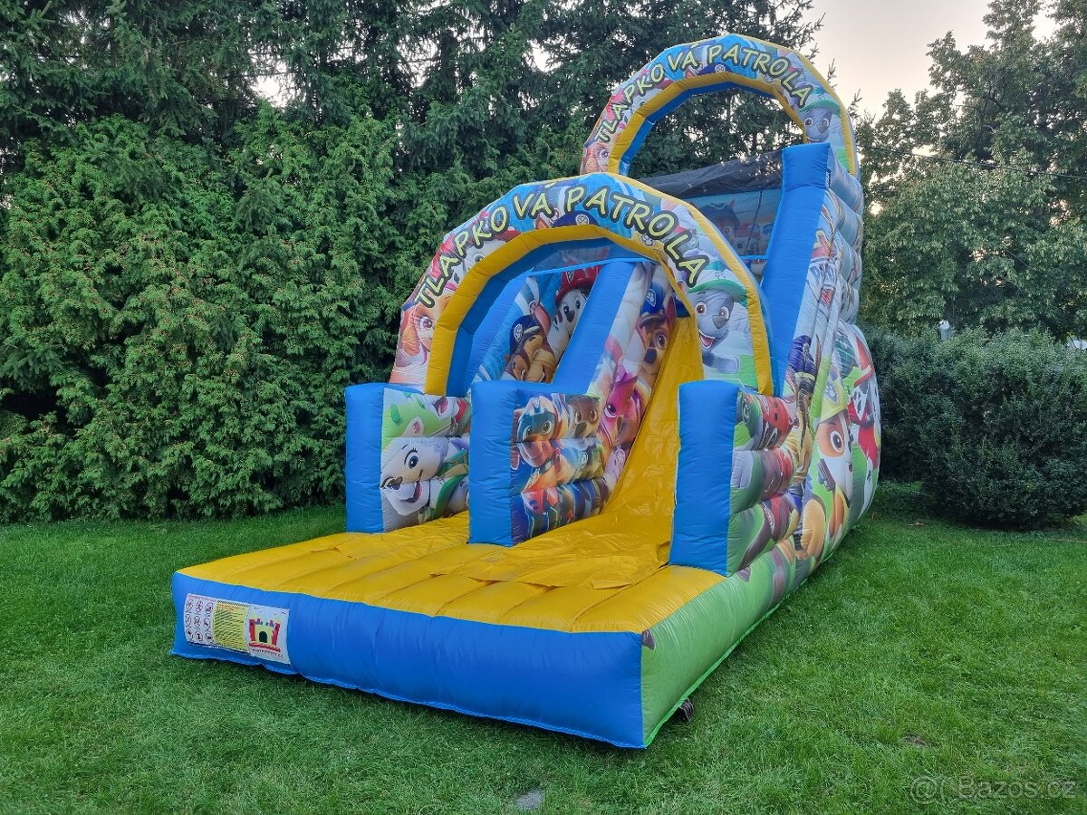 Skákací hrad Tlapková patrola pronájem