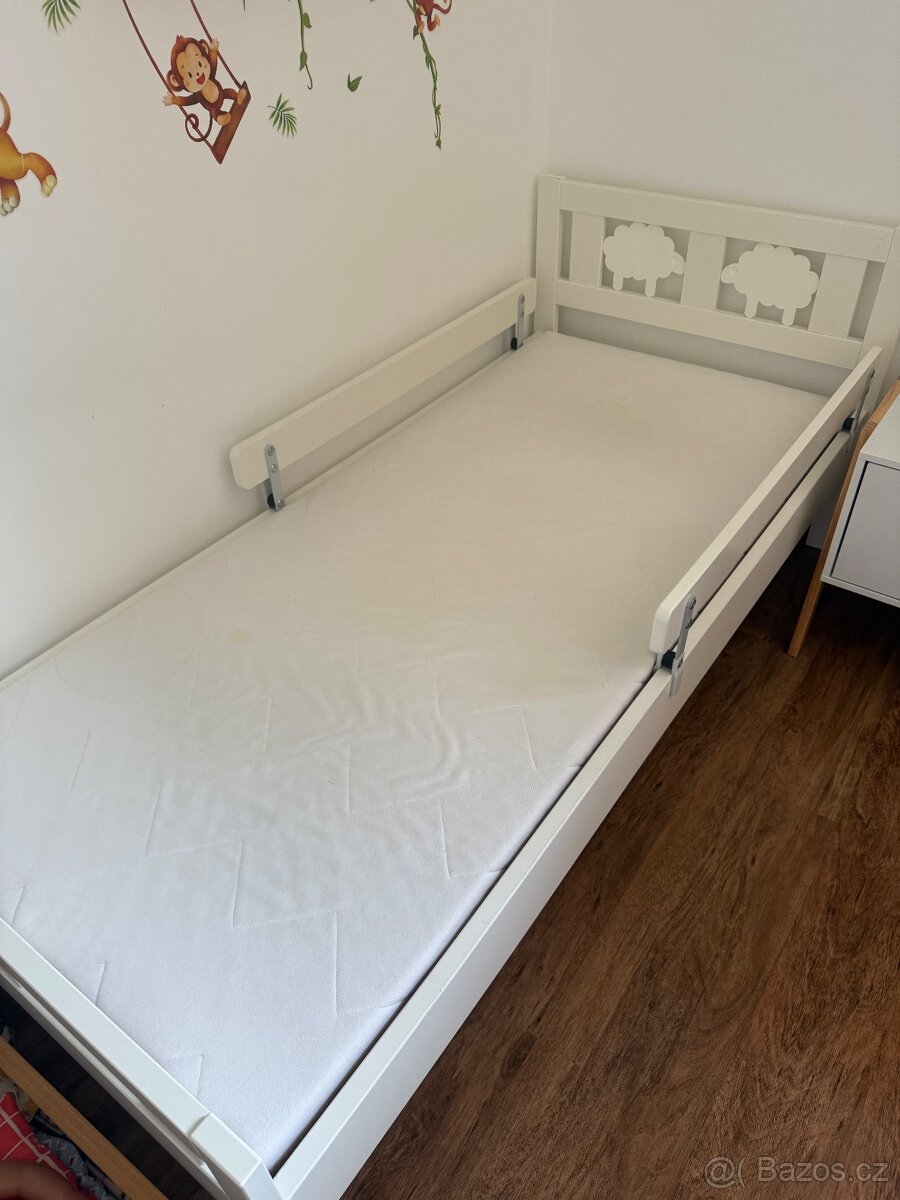 Dětská postel 160x70cm s matrací IKEA