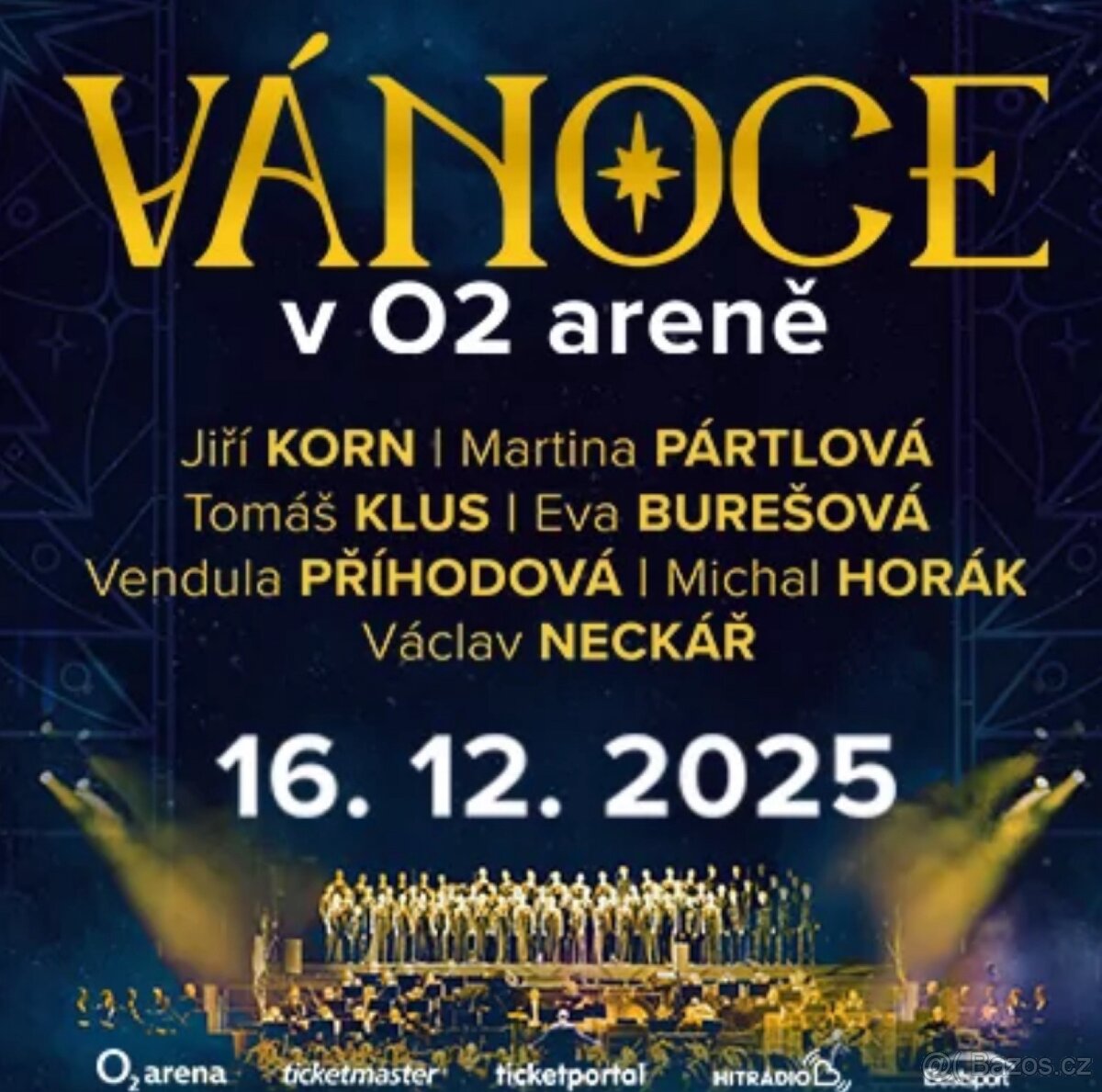 Klubové VIP - Vanoce v O2 Arene, 16.12.2025
