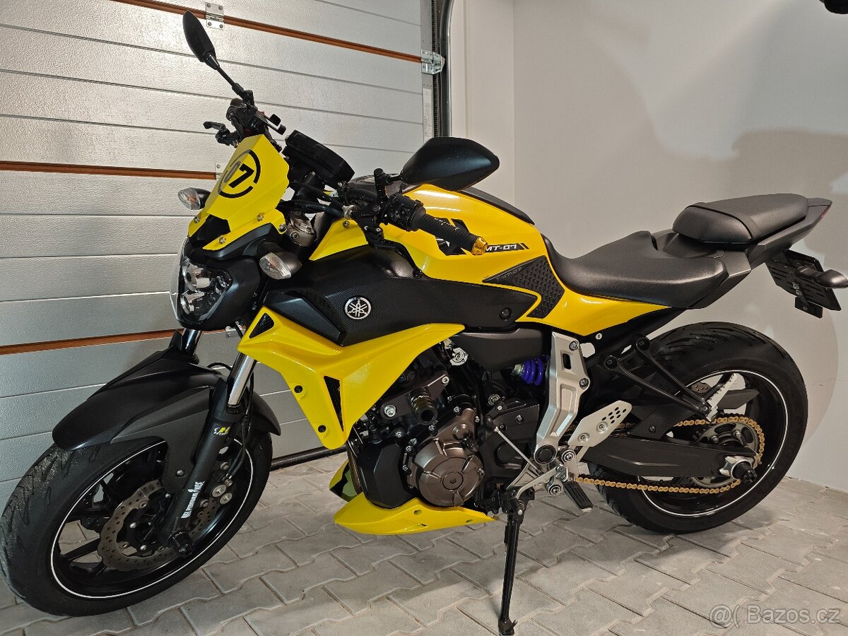 Prodám Yamaha MT-07, MT07 (55 kW)