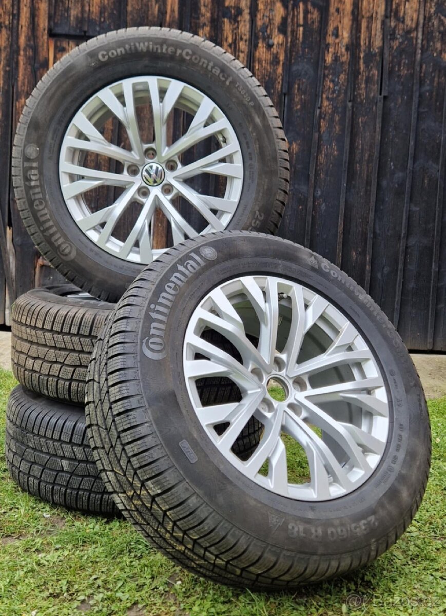 5x112 vw TOUAREG lll R18 +❄️zimní pneu NOVÝ STAV