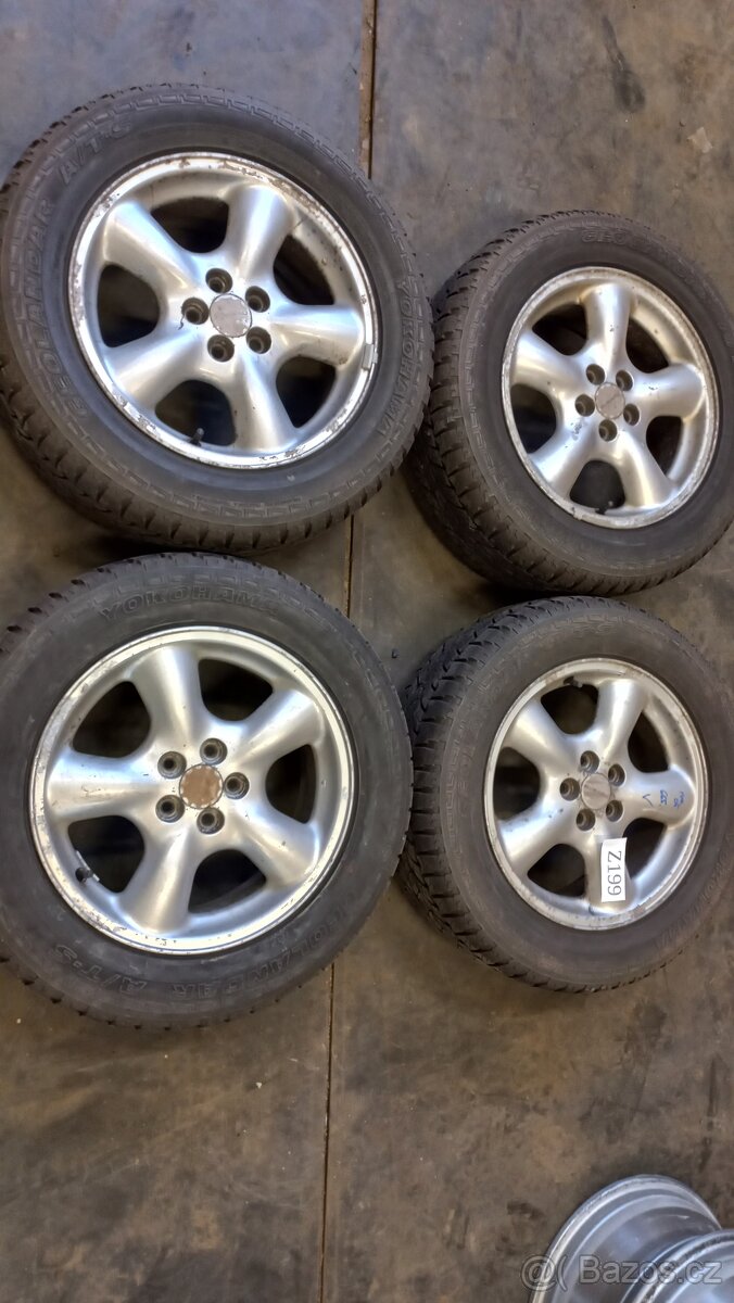 Subaru ALU Kola 6,5Jx16 ET48 Zimní 215/60/16 (Z199)