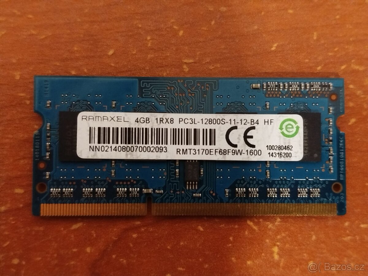 Ramaxel 4GB DDR3L 1600 MHz SO-DIMM