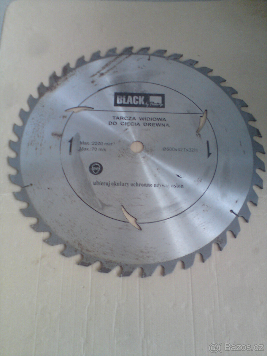 Pila, pilový kotouč 600mm