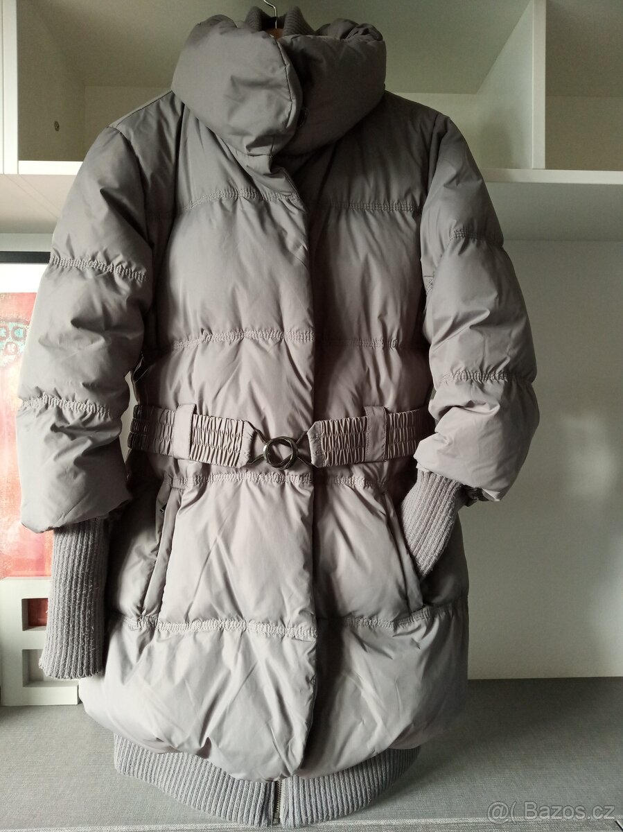 Zimní PÉŘOVÁ bunda NEW YORKER .40/M/L-JAKO NOVÁ