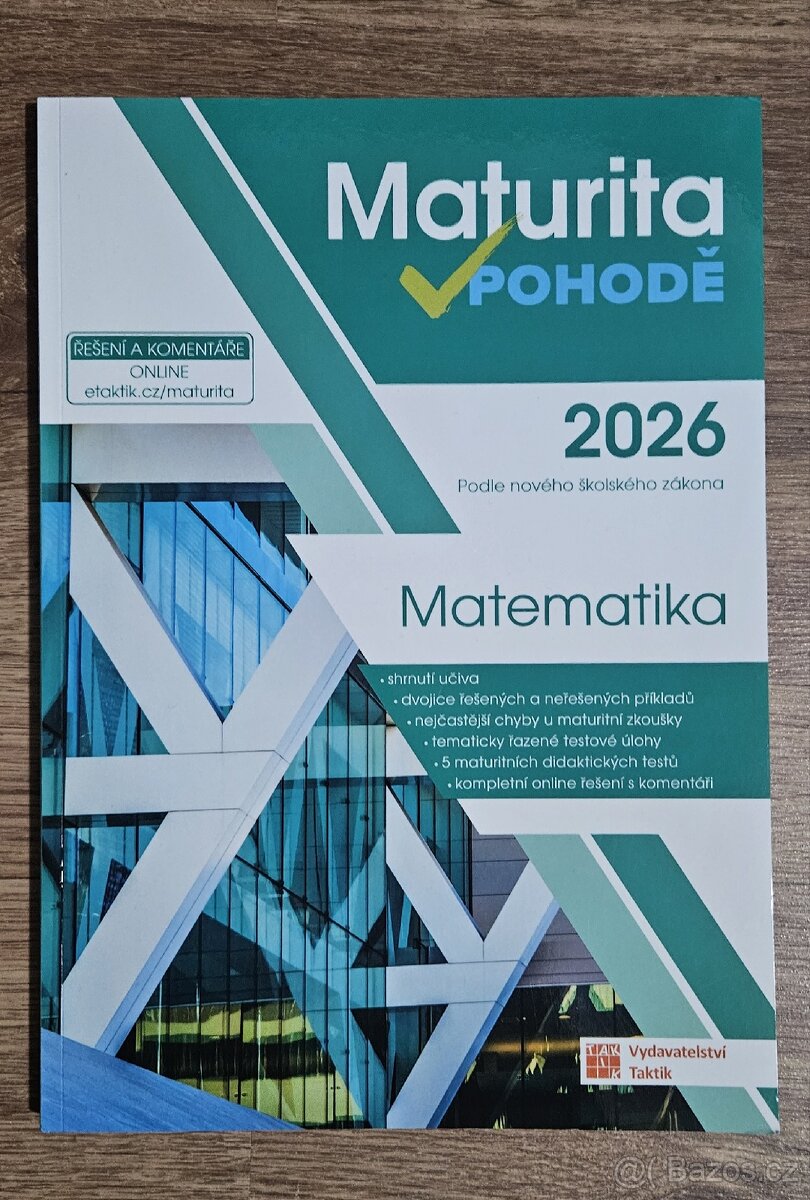 Maturita v pohodě - Matematika 2026