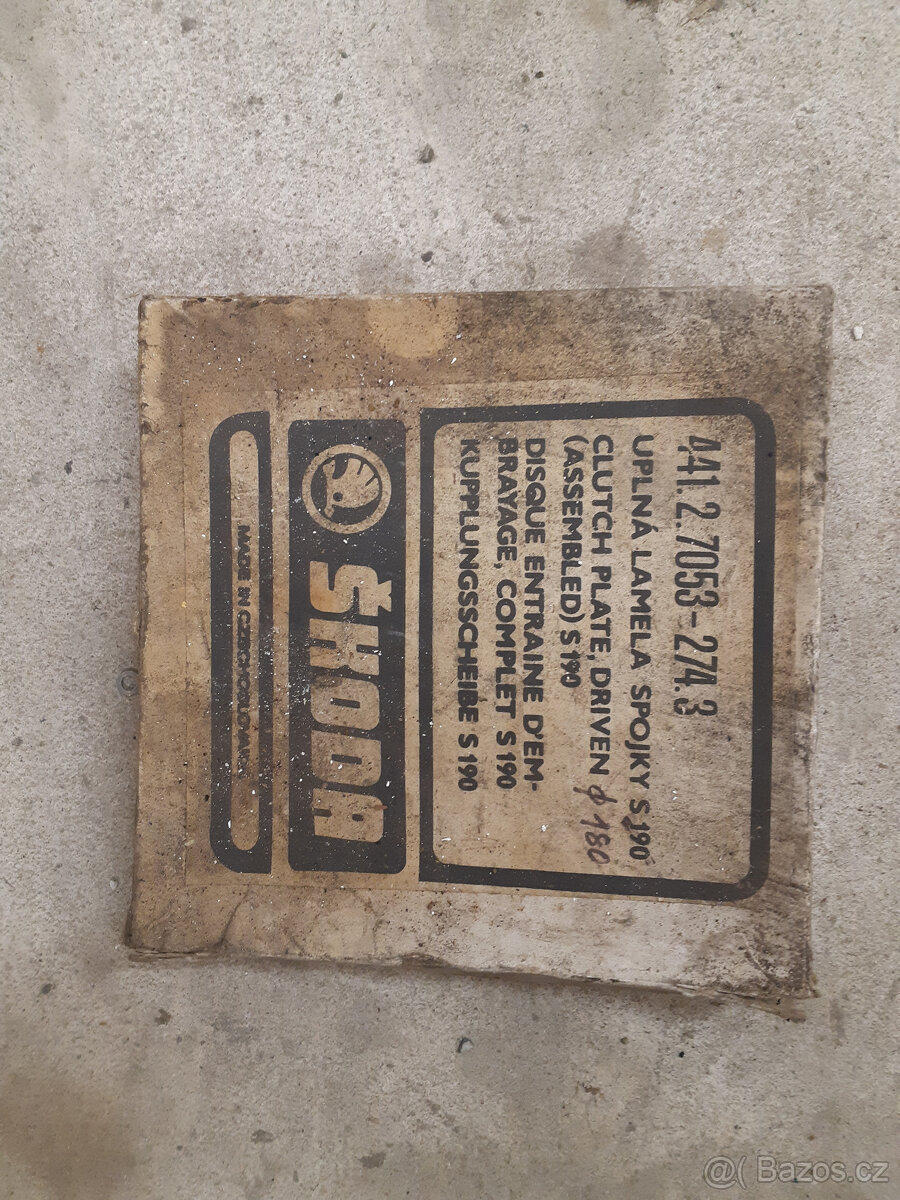 Spojková lamela škoda 180 mm