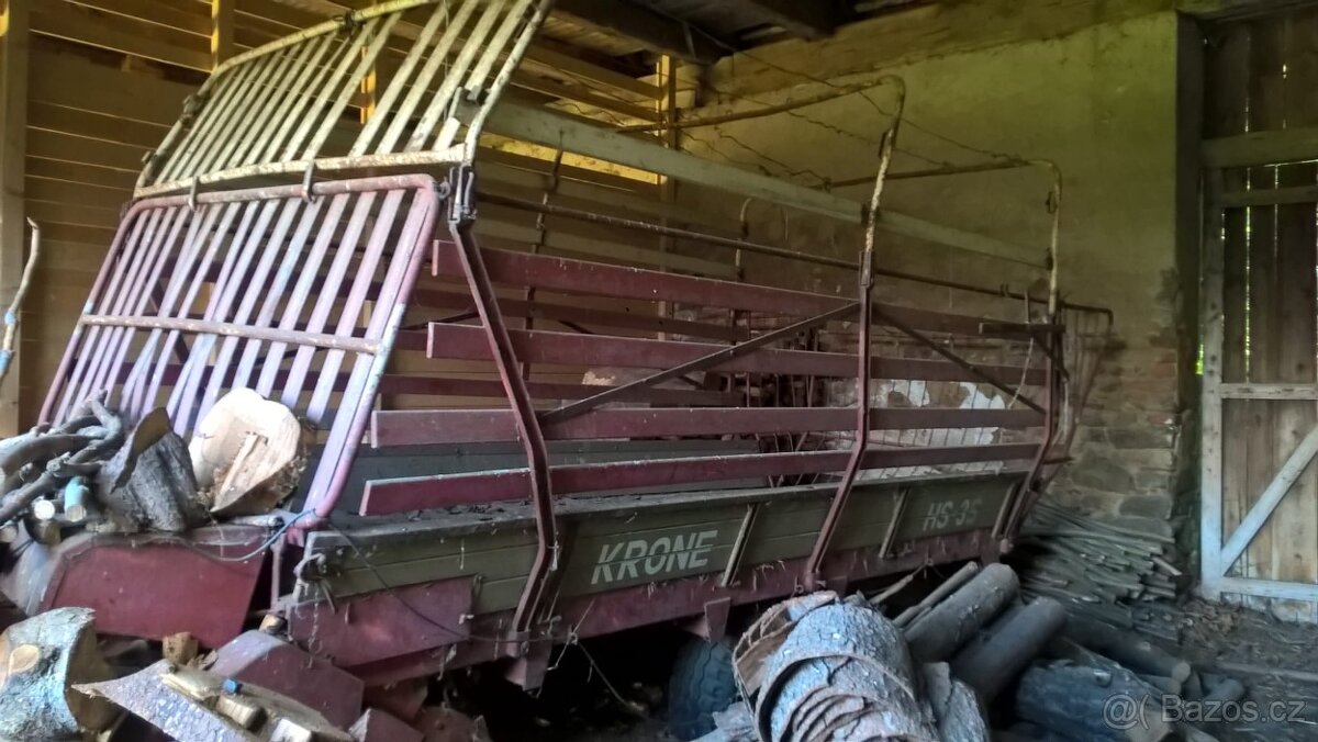 Sběrací vůz Krone HS-3S