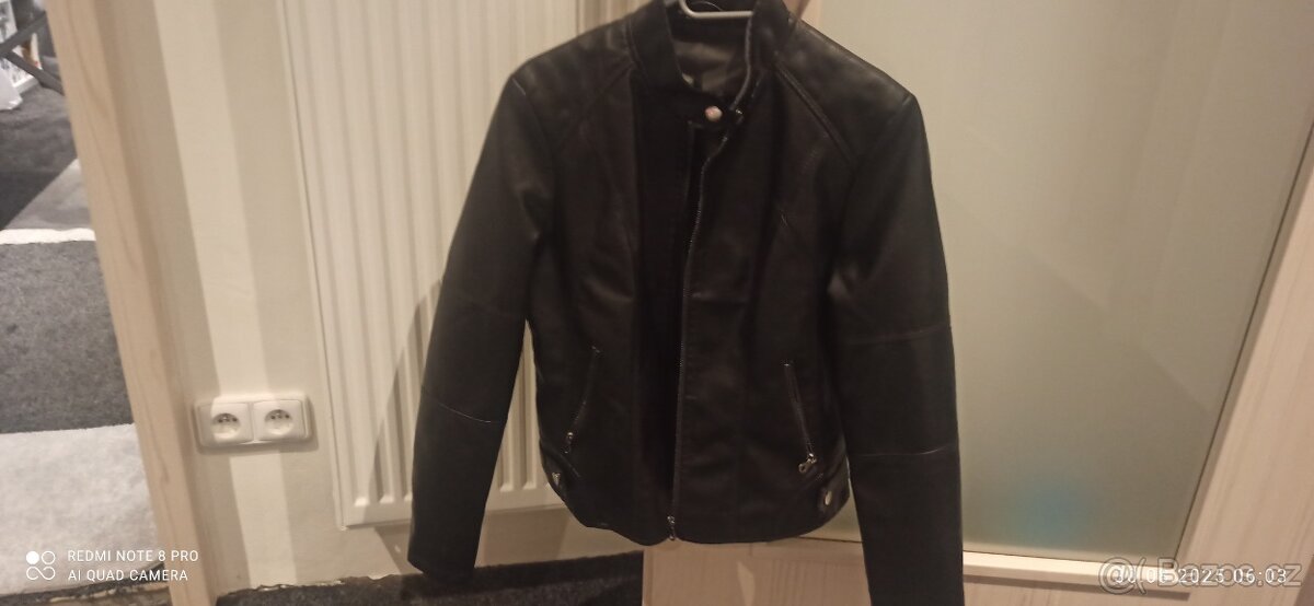 Kožená bunda nová vel. M