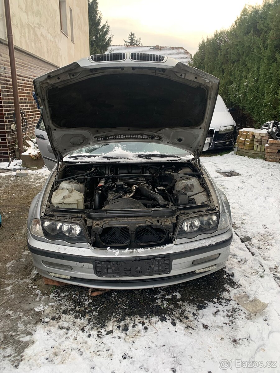 Bmw e46 před face 2.0d 100kw automat na náhradní díly