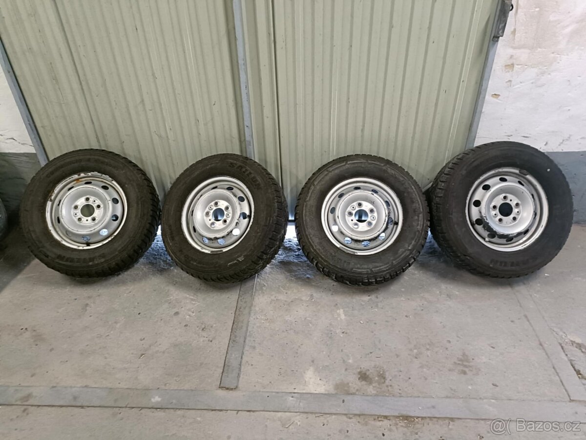 2023 Celoroční sada kol Ducato, pneu 225/70 R15C