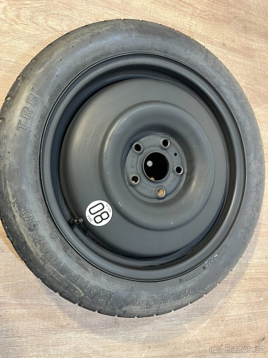//Originalní Dojezdové kolo Toyota 17"//