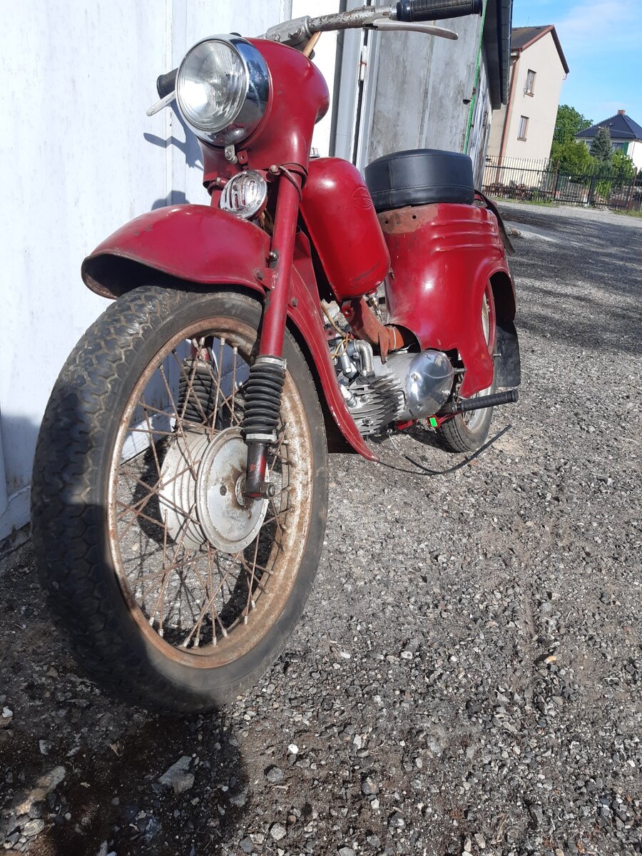 Jawa 555 origo stav Tp