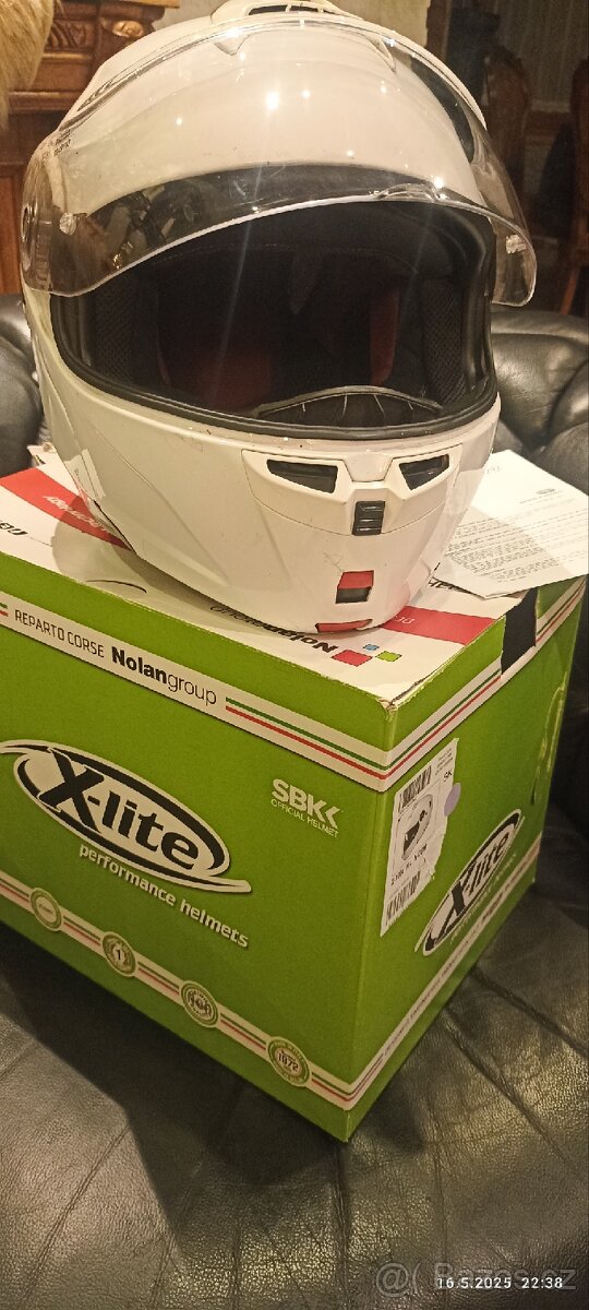 Výklopná helma X-lite / Nolan, vel.L