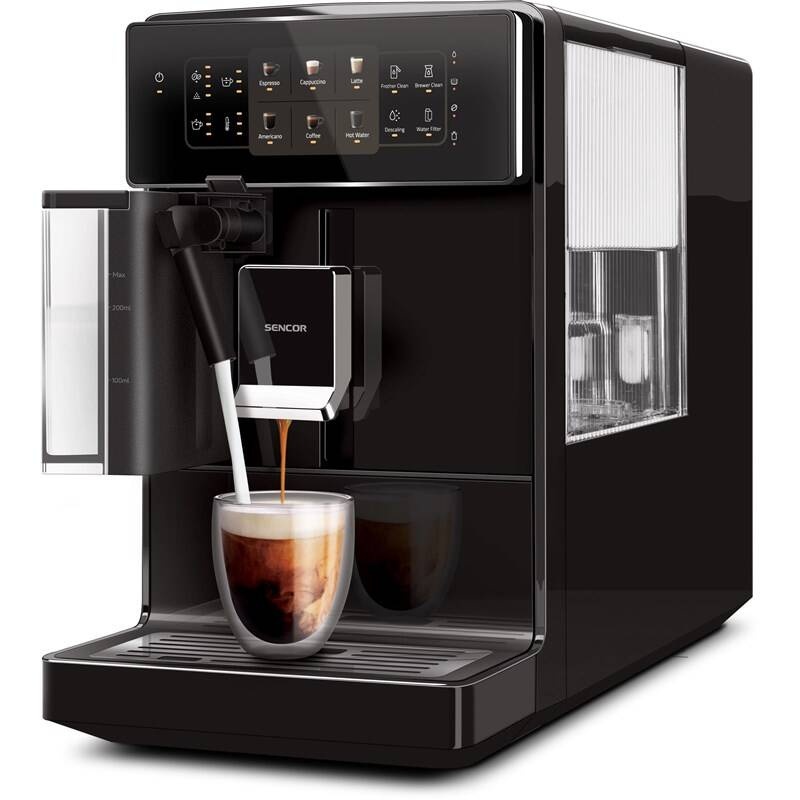 Espresso Sencor SES 9300BK, černá