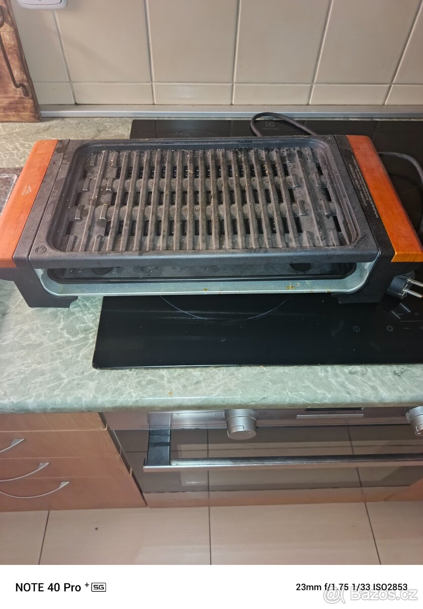 gril ETA Vital 1162 90000, černá/oranžová