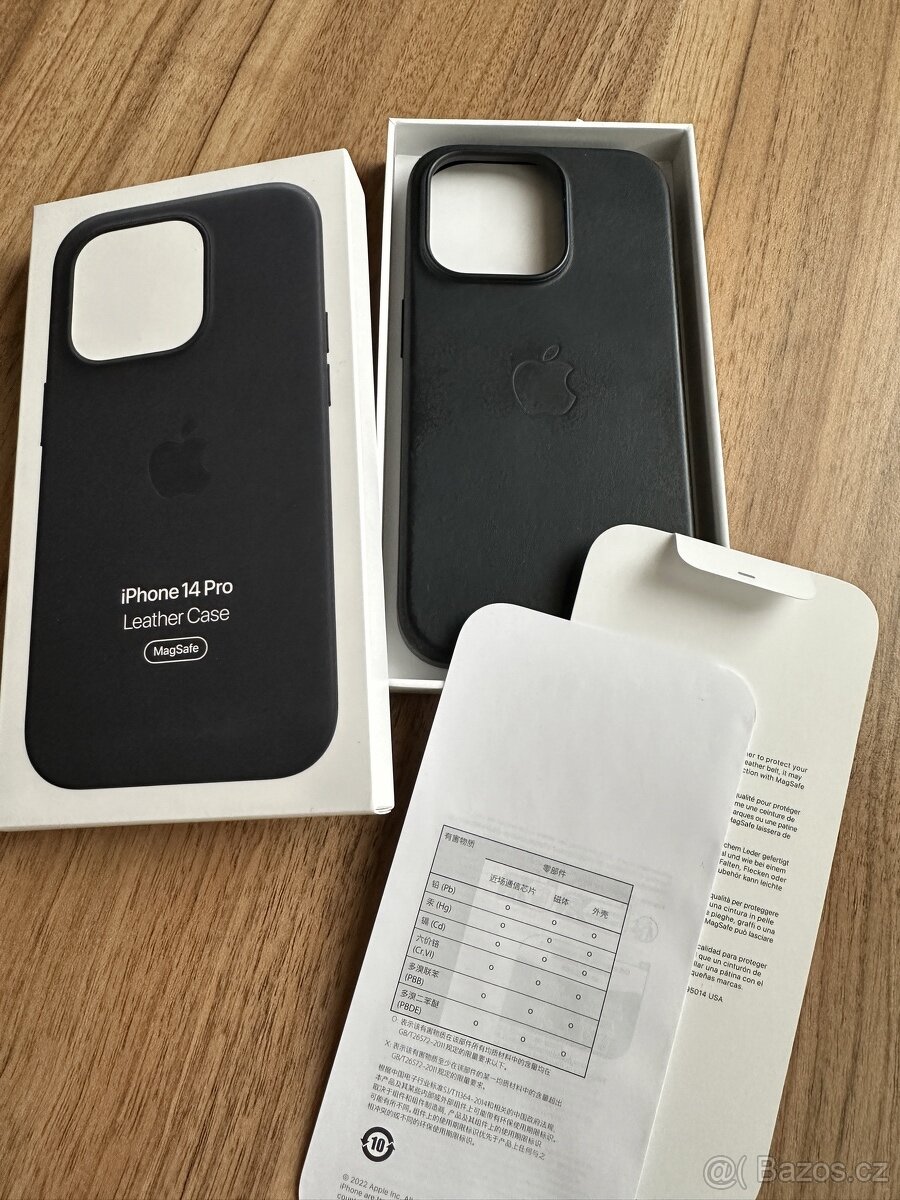 Prodám kožený originál Case iPhone 14Pro