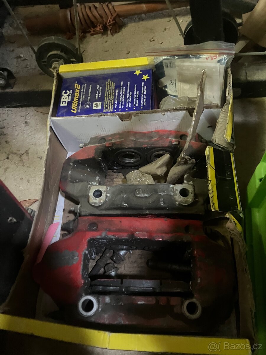 4pistkove Brembo brzdice + EBC desky (Alfa 159 aj.)